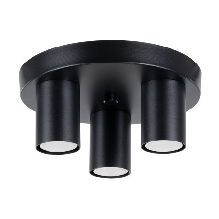 Ceiling light Vaza, black, 3 lights