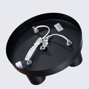 Ceiling light Vaza, black, 3 lights