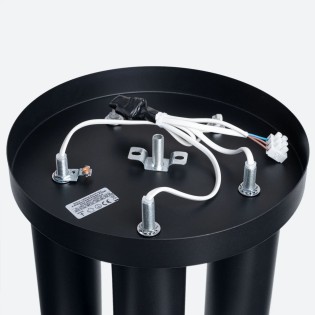 Ceiling light Vaza, black, 5 lights