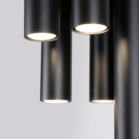 Ceiling light Vaza, black, 5 lights