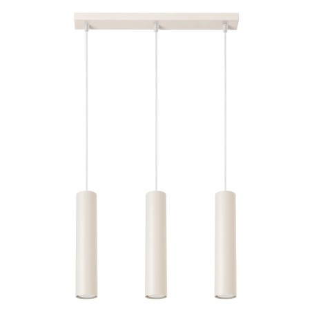 Pendant light Vaza, beige, 3 lights
