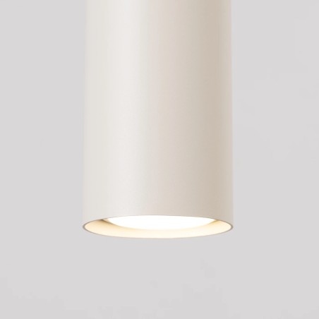 Pendant light Vaza, beige, 3 lights, round ceiling rose