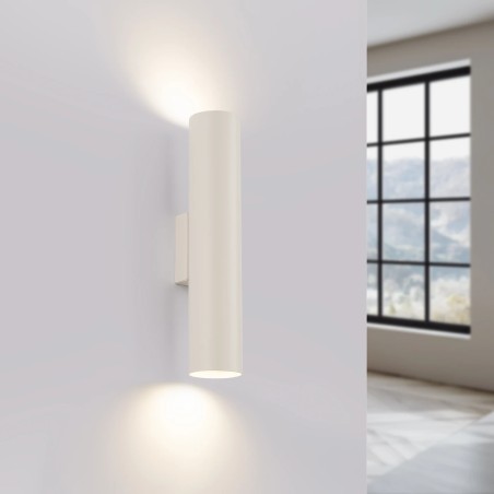 Wall light Vaza, beige, 2 lights