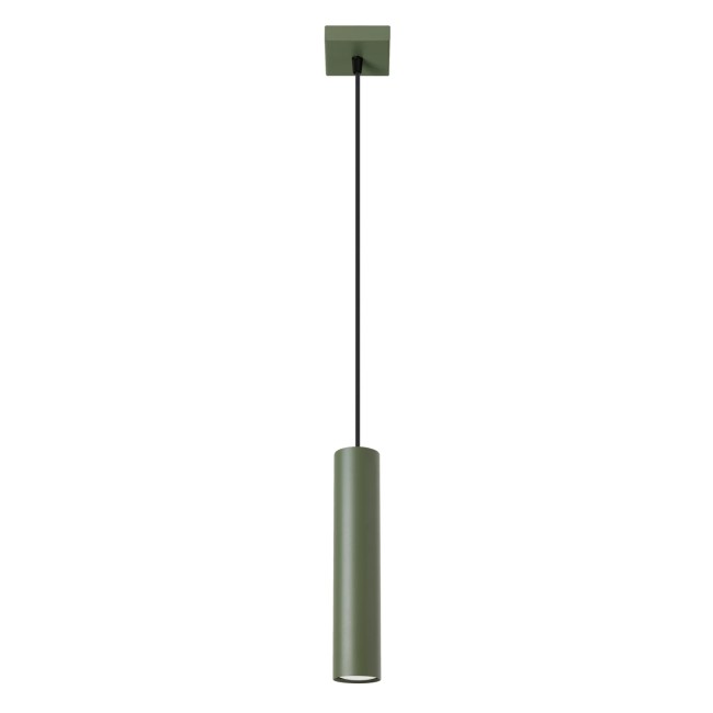 Pendant light Vaza, olive green, 1 light