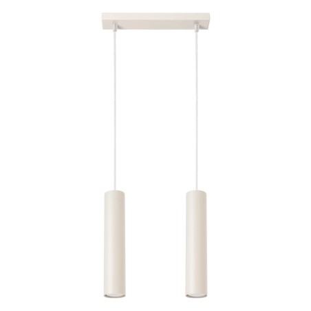Pendant light Vaza, beige, 2 lights