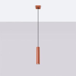 Pendant light Vaza, red, 1 light