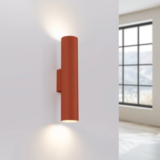 Wall light Vaza, red, 2 lights