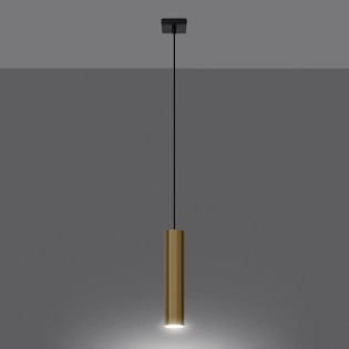 Pendant light Vaza, polished gold