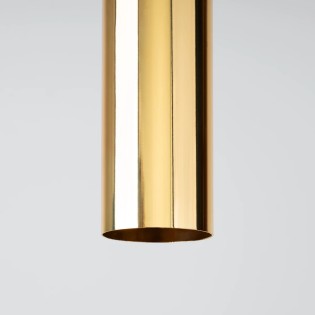 Pendant light Vaza, polished gold