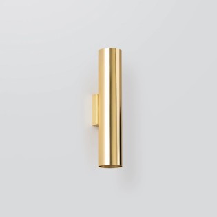 Wall light Vaza, polished gold, 2 light