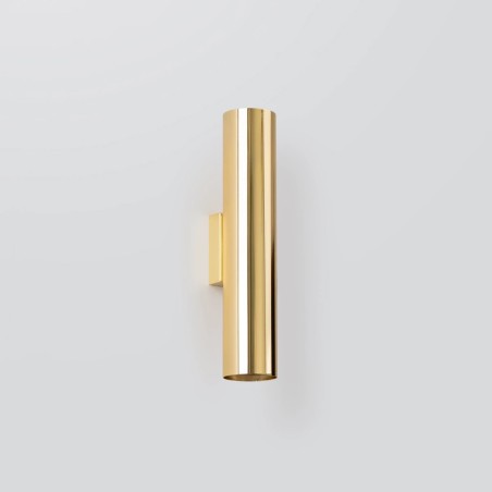 Wall light Vaza, polished gold, 2 light