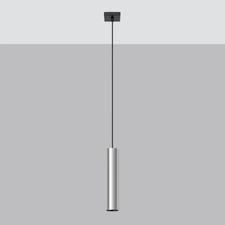 Pendant light Vaza, chrome, 1 light