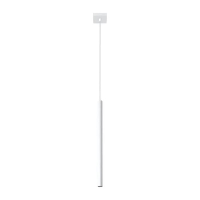 Pendant light Vacu, white, 1 light