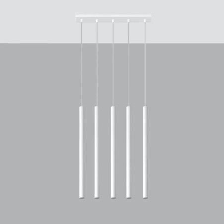 copy of Lámpara colgante Vacu 1 luz, cemento