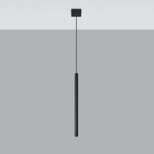 Pendant light Vacu, black, 1 ligh