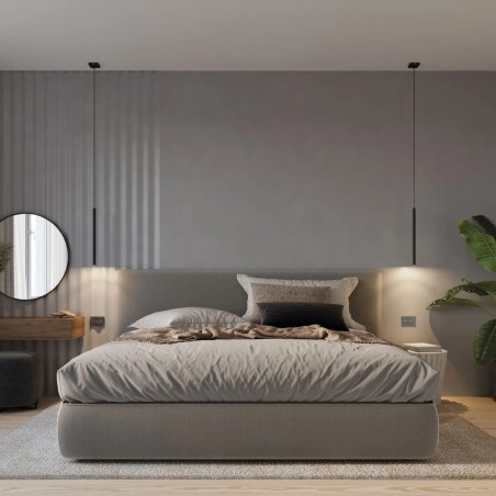 copy of Lámpara colgante Vacu 1 luz, cemento