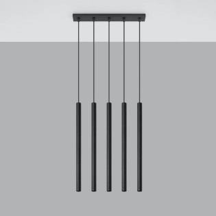 copy of Lámpara colgante Vacu 1 luz, cemento