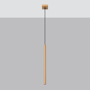 Pendant light Vacu, gold, 1 ligh