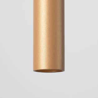 Pendant light Vacu, gold, 1 ligh