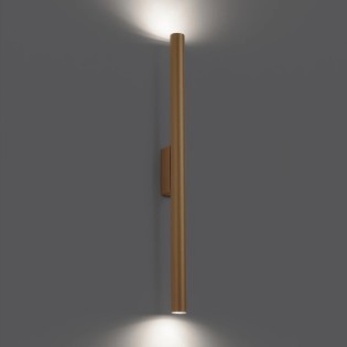 Wall light Vacu, gold, 2 lights