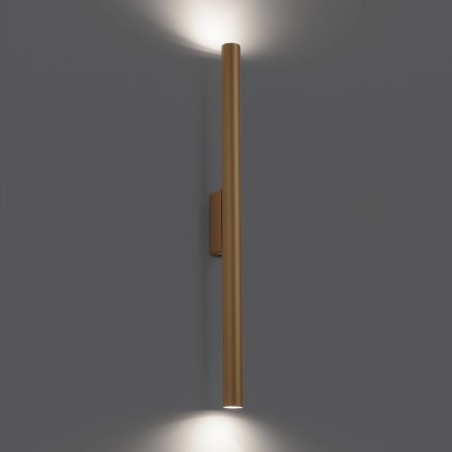 Wall light Vacu, gold, 2 lights