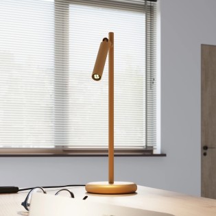 Table lamp Vacu, gold