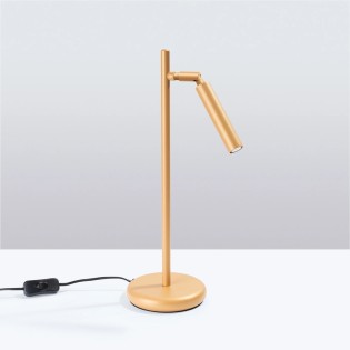 Table lamp Vacu, gold