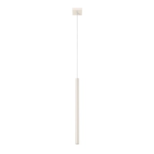 Pendant light Vacu, beige, 1 ligh