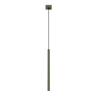 Pendant light Vacu, green, 1 ligh