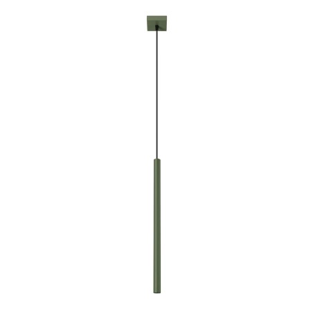 Pendant light Vacu, green, 1 ligh