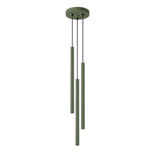 Pendant light Vacu, green,...