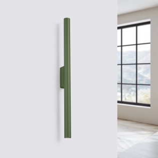 Wall light Vacu, green, 2 lights