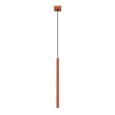 Pendant light Vacu, red, 1 ligh