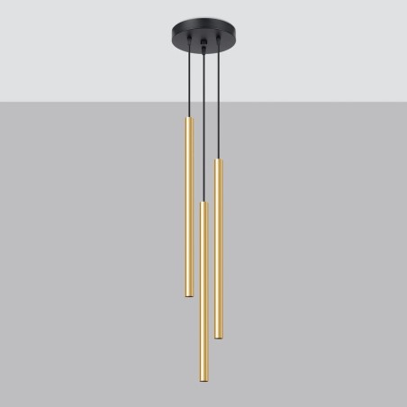 copy of Lámpara colgante Vacu 1 luz, cemento