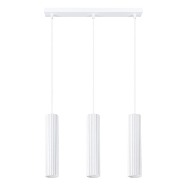 Pendant light Moto white, 3 lights