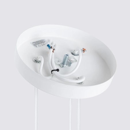 Pendant light Moto white, 3 lights