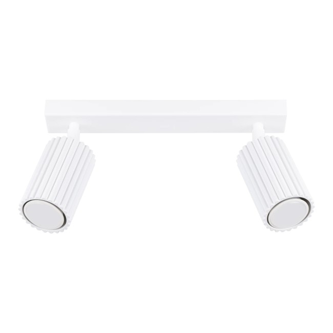 Track light Moto, white, 2 lights
