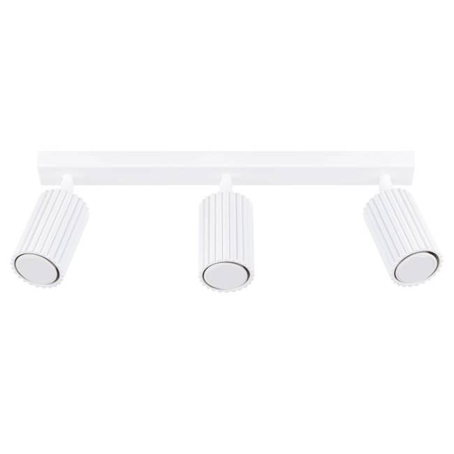 Track light Moto, white, 3 lights
