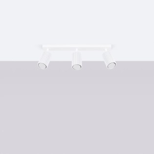 Track light Moto, white, 3 lights