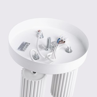 Ceiling light Moto, white, 3 lights