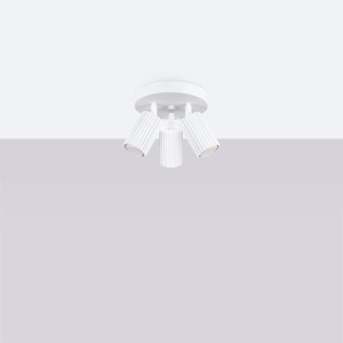 Ceiling light Moto, white, 3 lights
