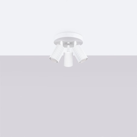 Ceiling light Moto, white, 3 lights