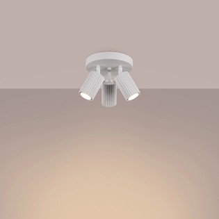 Ceiling light Moto, white, 3 lights