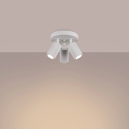 Ceiling light Moto, white, 3 lights
