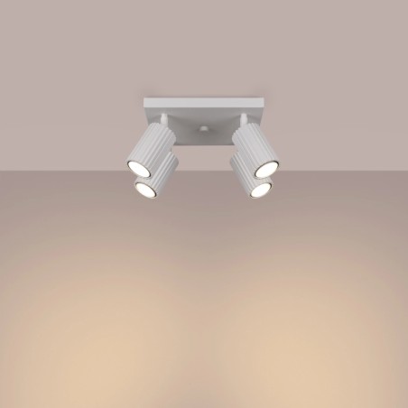Ceiling light Moto, white, 4 lights