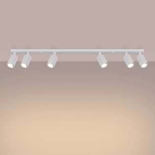 Applique murale Moto, white, 6 lumières