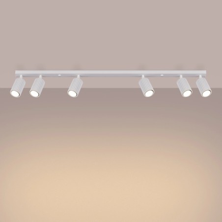 Applique murale Moto, white, 6 lumières