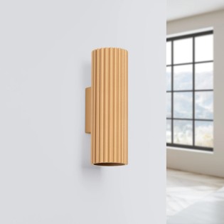 Wall light Moto, gold, 20 cm