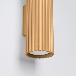 Wall light Moto, gold, 20 cm