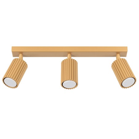 Track light Moto, gold, 3 lights